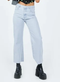 Princess Polly Boundlessjeans Light Wash   Denim Store
