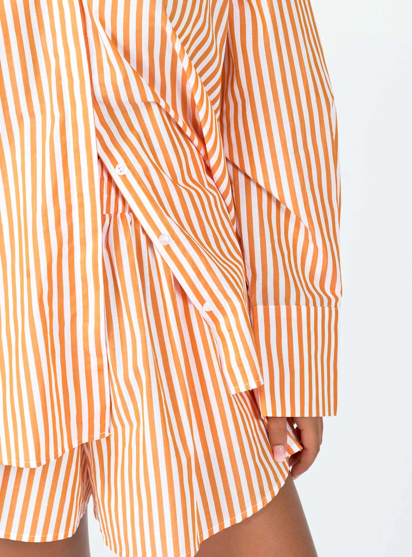 Princess Polly Boyfriend Shirt Orange Sale