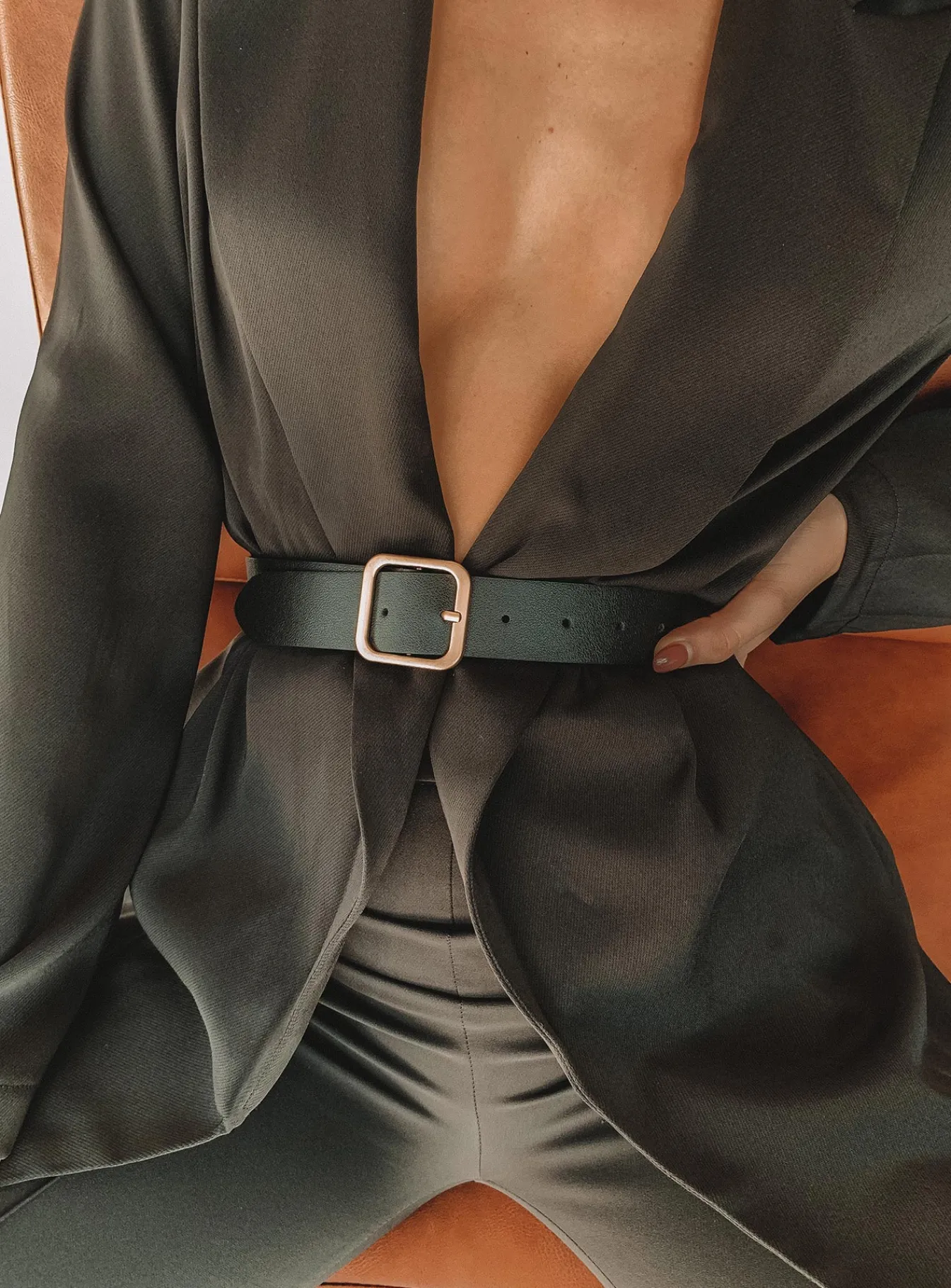 Princess Polly Boyish Belt Black / Gold Cheap