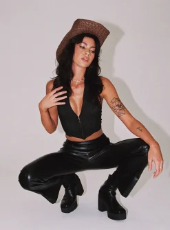 Princess Polly Braden Panttall Black Best
