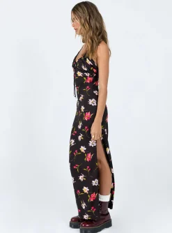 Princess Polly Brailey Maxi Dressmulti Black Fashion