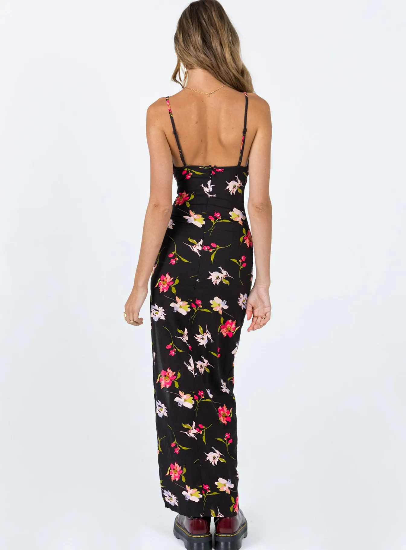 Princess Polly Brailey Maxi Dressmulti Black Fashion