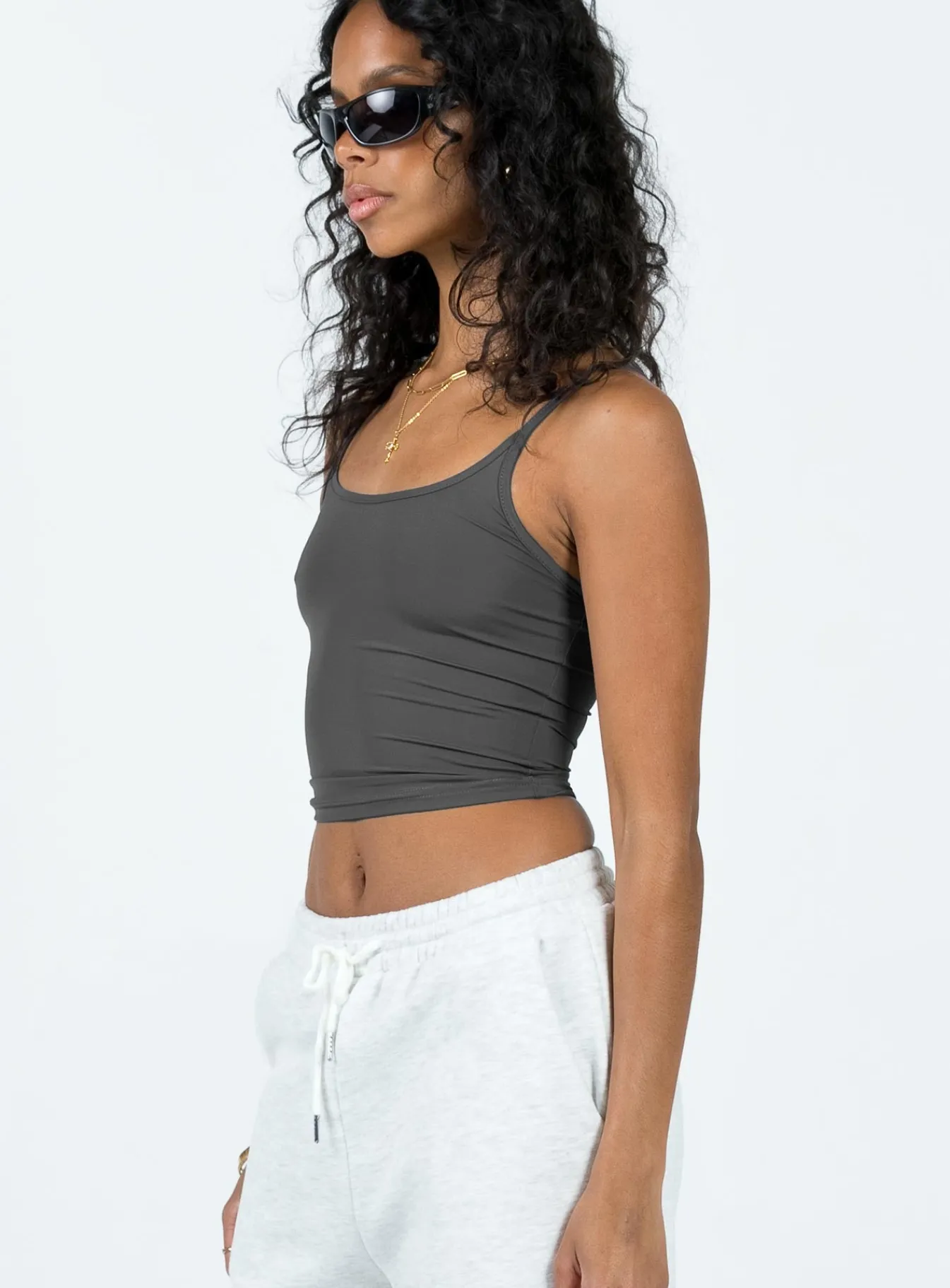Princess Polly Brando Cami Slate Sale