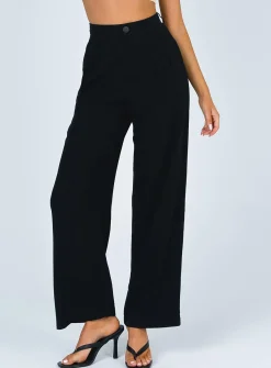 Princess Polly Brenda Pants Black Online
