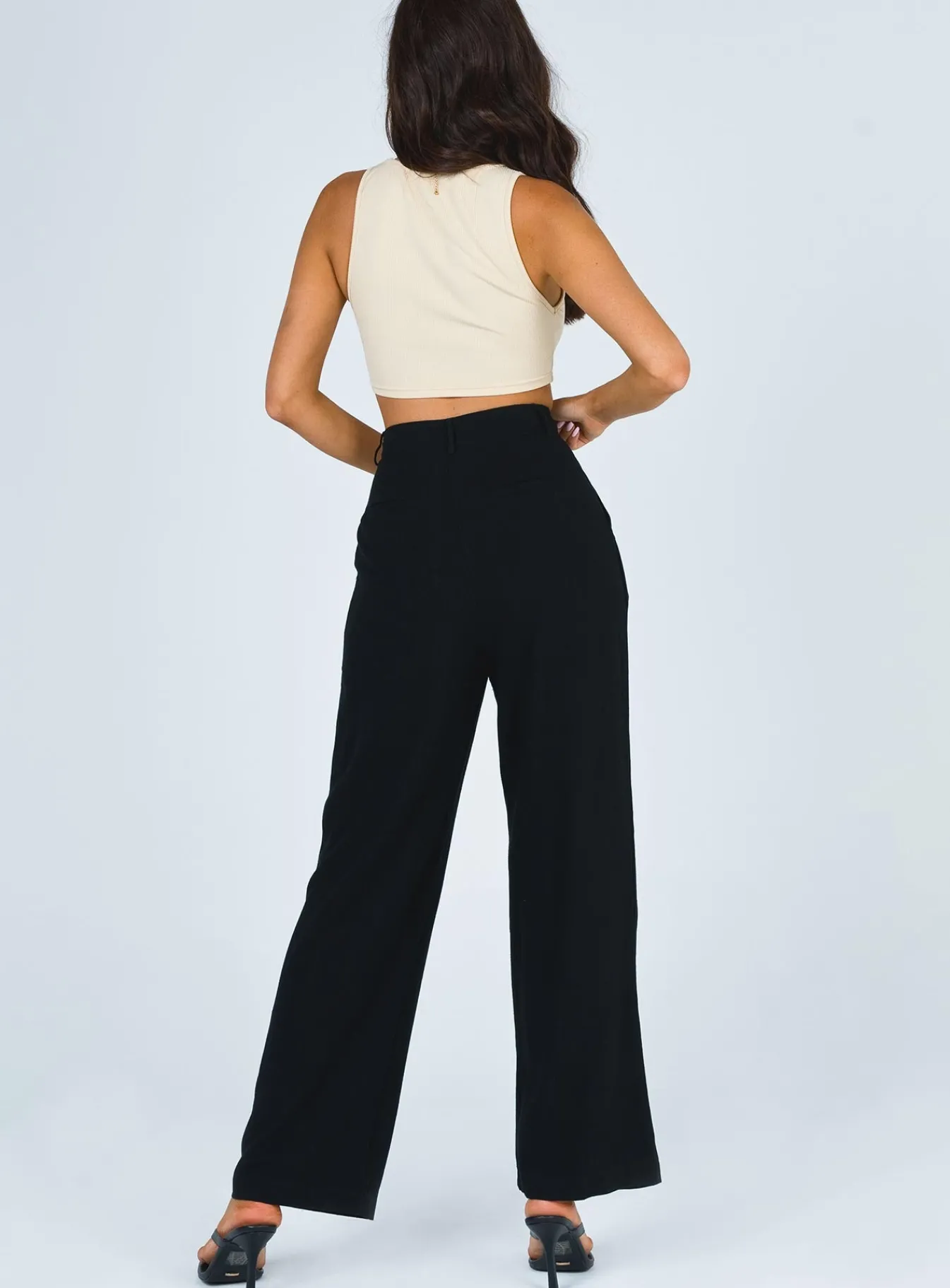 Princess Polly Brenda Pants Black Online
