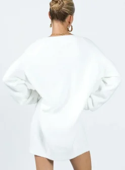 Princess Polly Breslin Sweater Dress Beige Sale