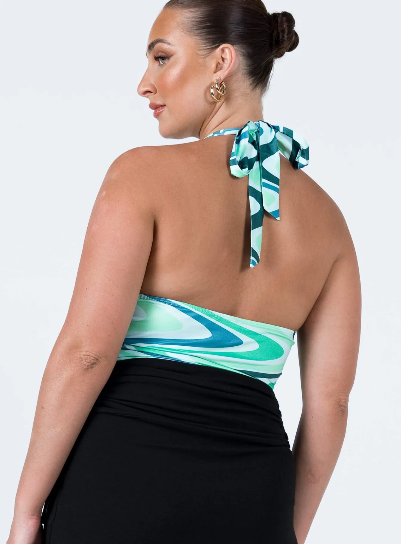 Princess Polly Briana Bodysuitmulti Green Flash Sale