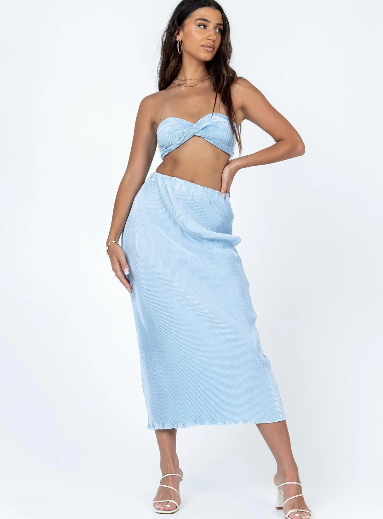 Princess Polly Brianna Set Blue Discount
