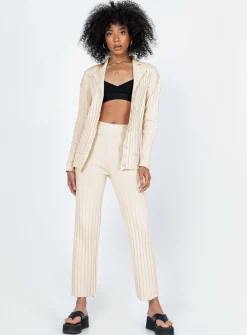 Princess Polly Brighton Set  Beige Fashion