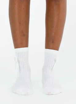 Princess Polly Brinnley Socks  White Store