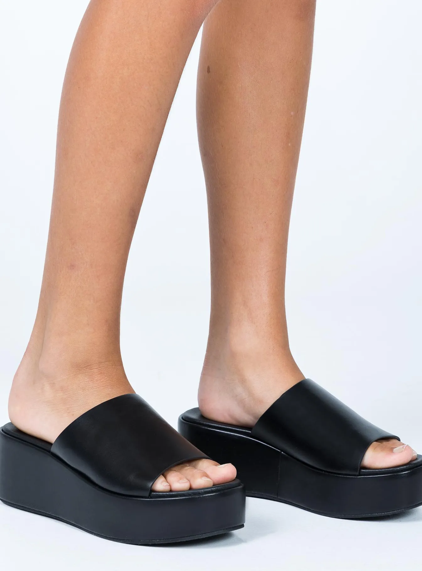 Princess Polly Britta Platform Heels Black Online