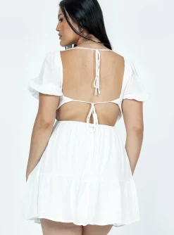 Princess Polly Britten Mini Dress  White Fashion