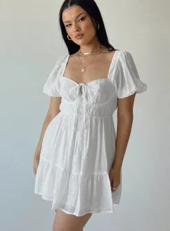 Princess Polly Britten Mini Dress  White Fashion