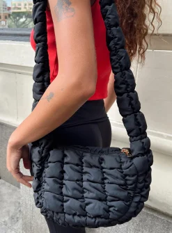 Princess Polly Brolga Quilted Crossbody Bag Black Store