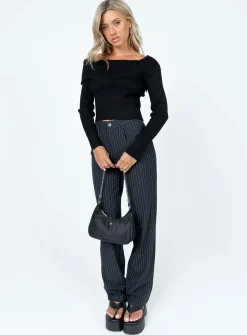 Princess Polly Brookman Sweater Black Shop