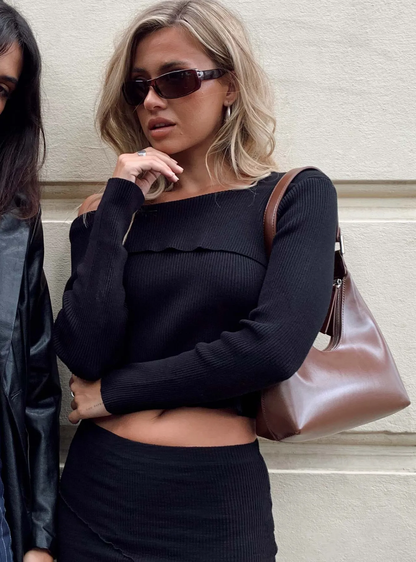Princess Polly Brookman Sweater Black Shop