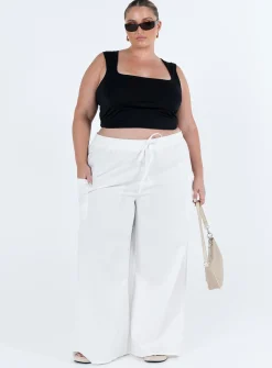 Princess Polly Brunie Pantscurve White Best Sale