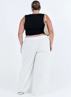 Princess Polly Brunie Pantscurve White Best Sale