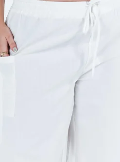 Princess Polly Brunie Pantscurve White Best Sale