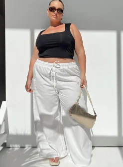 Princess Polly Brunie Pantscurve White Best Sale