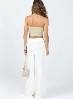 Princess Polly Brunie Pantstall   White Online