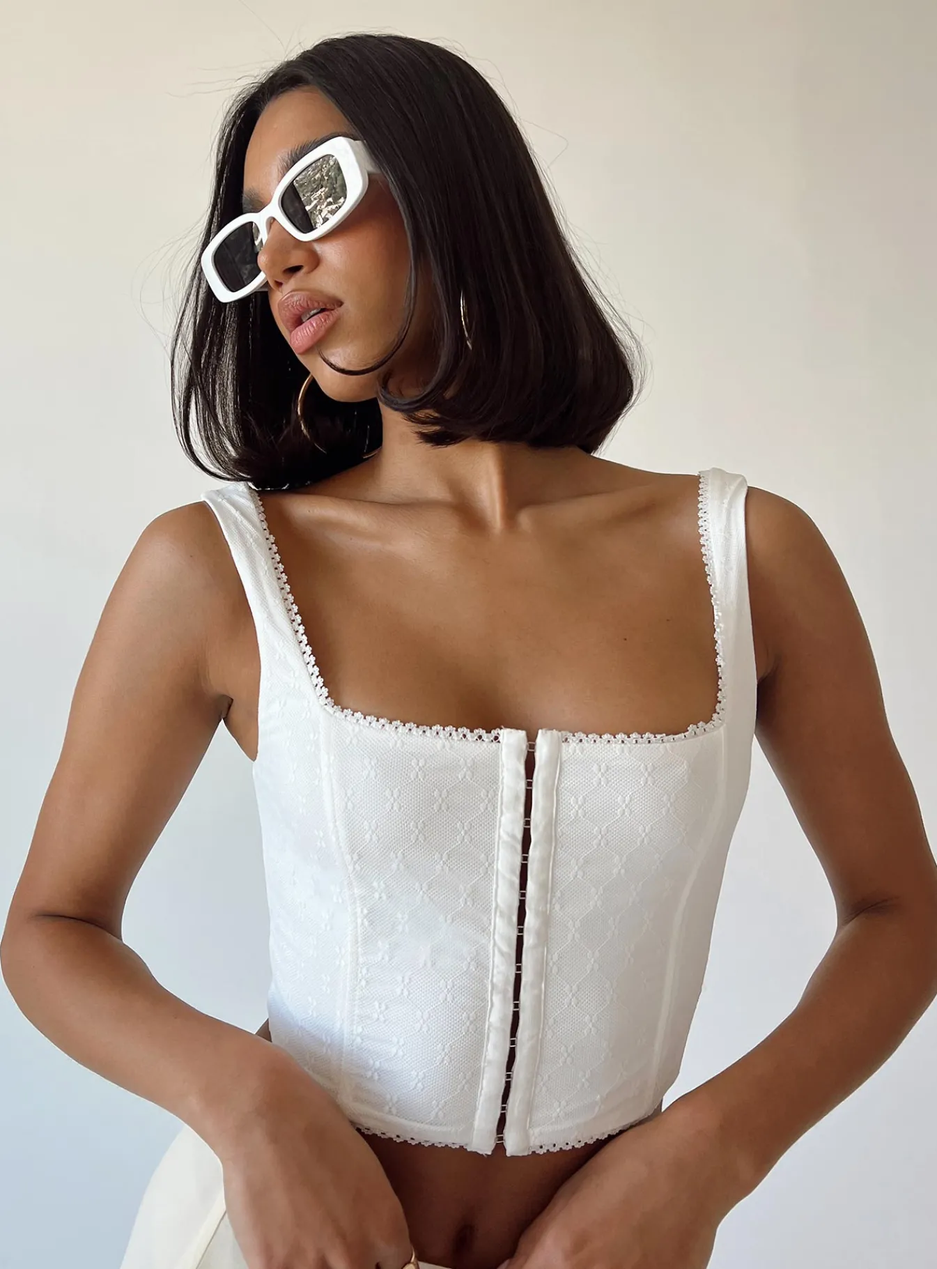 Princess Polly Bryleigh Top White Sale