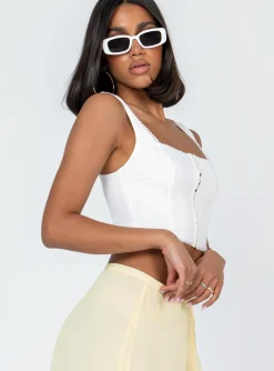 Princess Polly Bryleigh Top White Sale