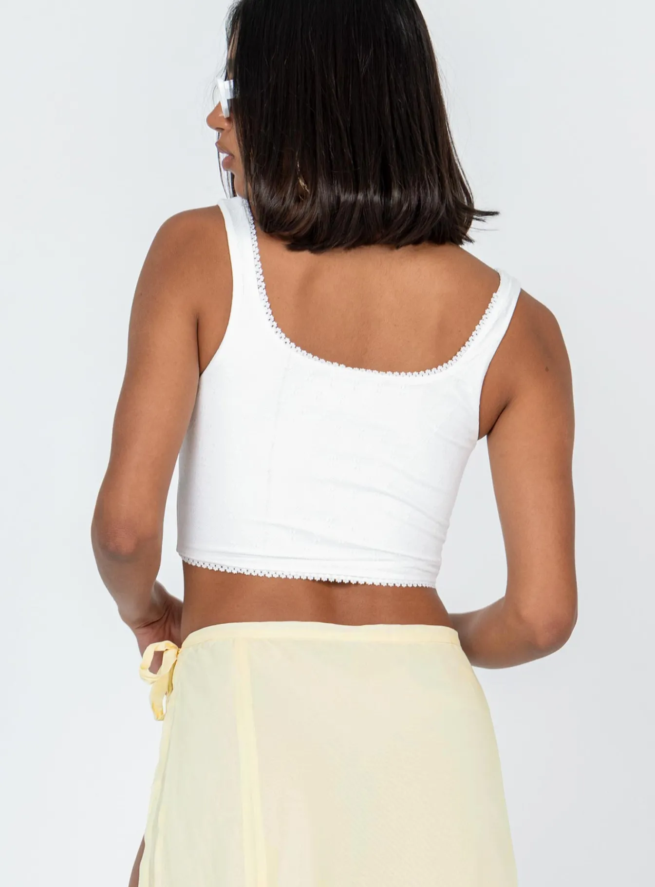 Princess Polly Bryleigh Top White Sale
