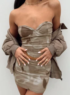 Princess Polly Brynn Set  Brown Best Sale