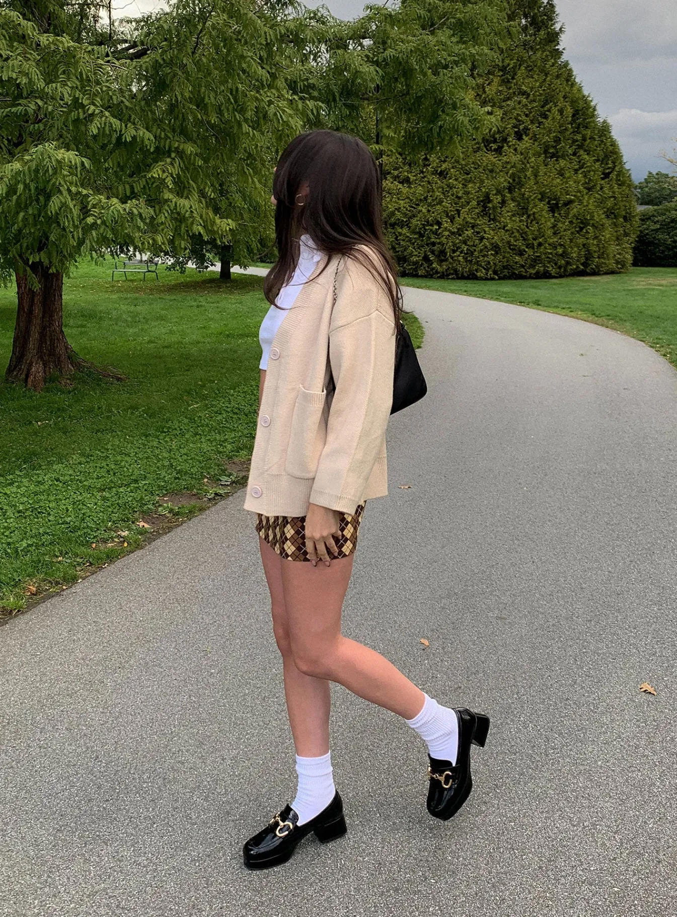 Princess Polly Burke Cardigan Cream Sale