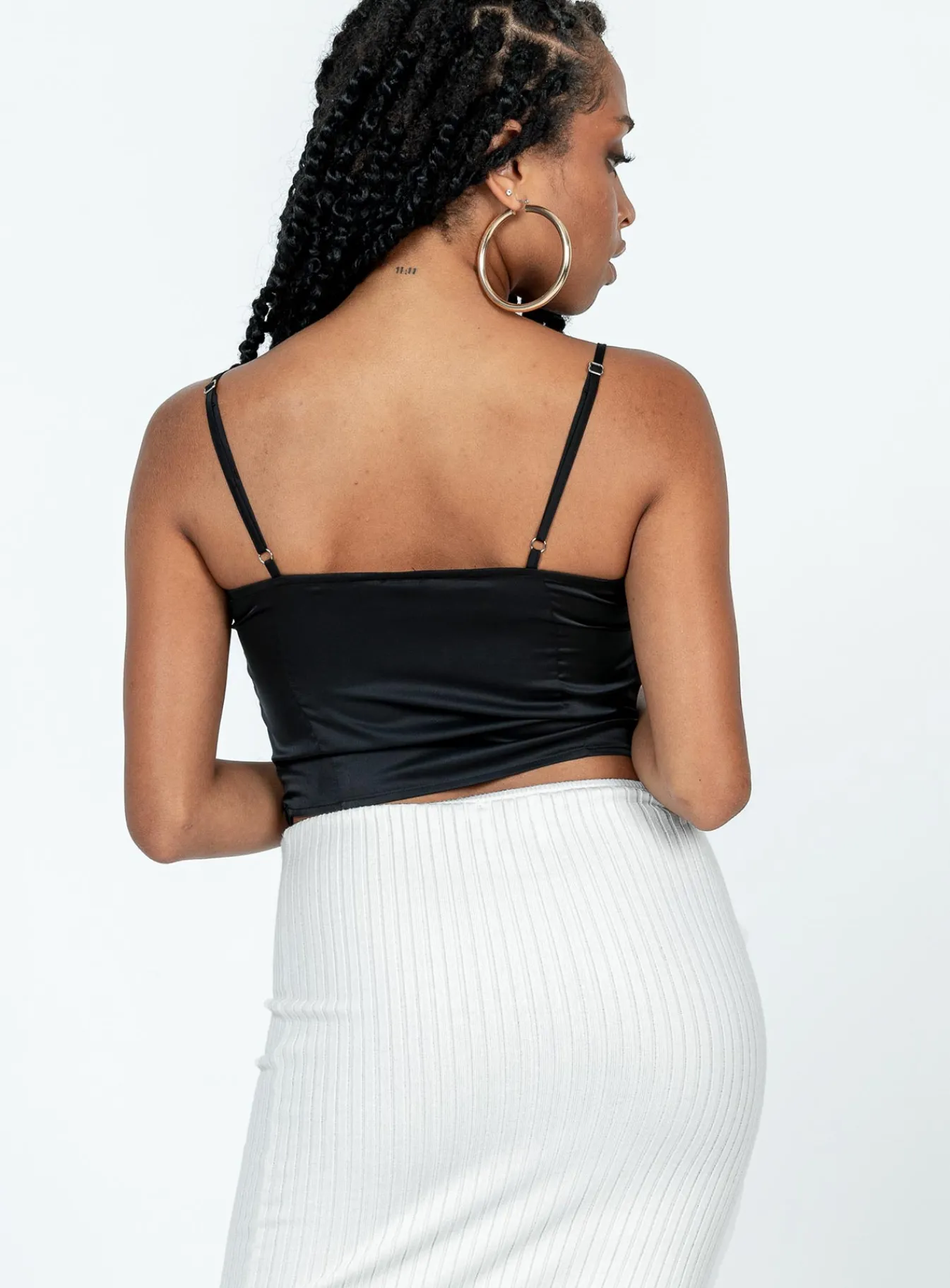 Princess Polly Burran Top Black Cheap
