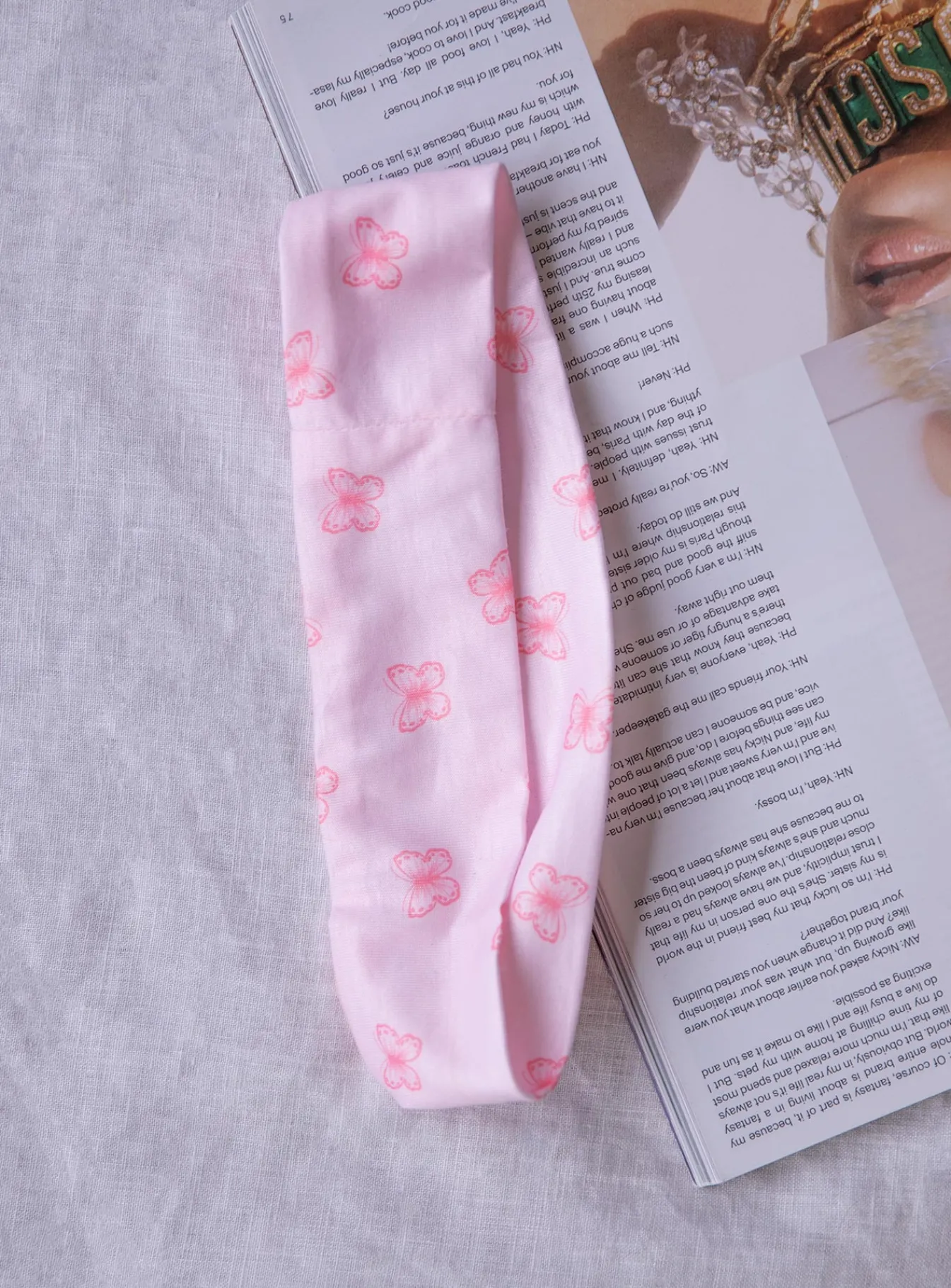 Princess Polly Butterfly Effect Headband Pink Multi Online