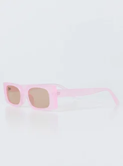 Princess Polly Cahill Sunglasses Pink Sale