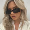 Princess Polly Cahill Sunglasses  Black Outlet