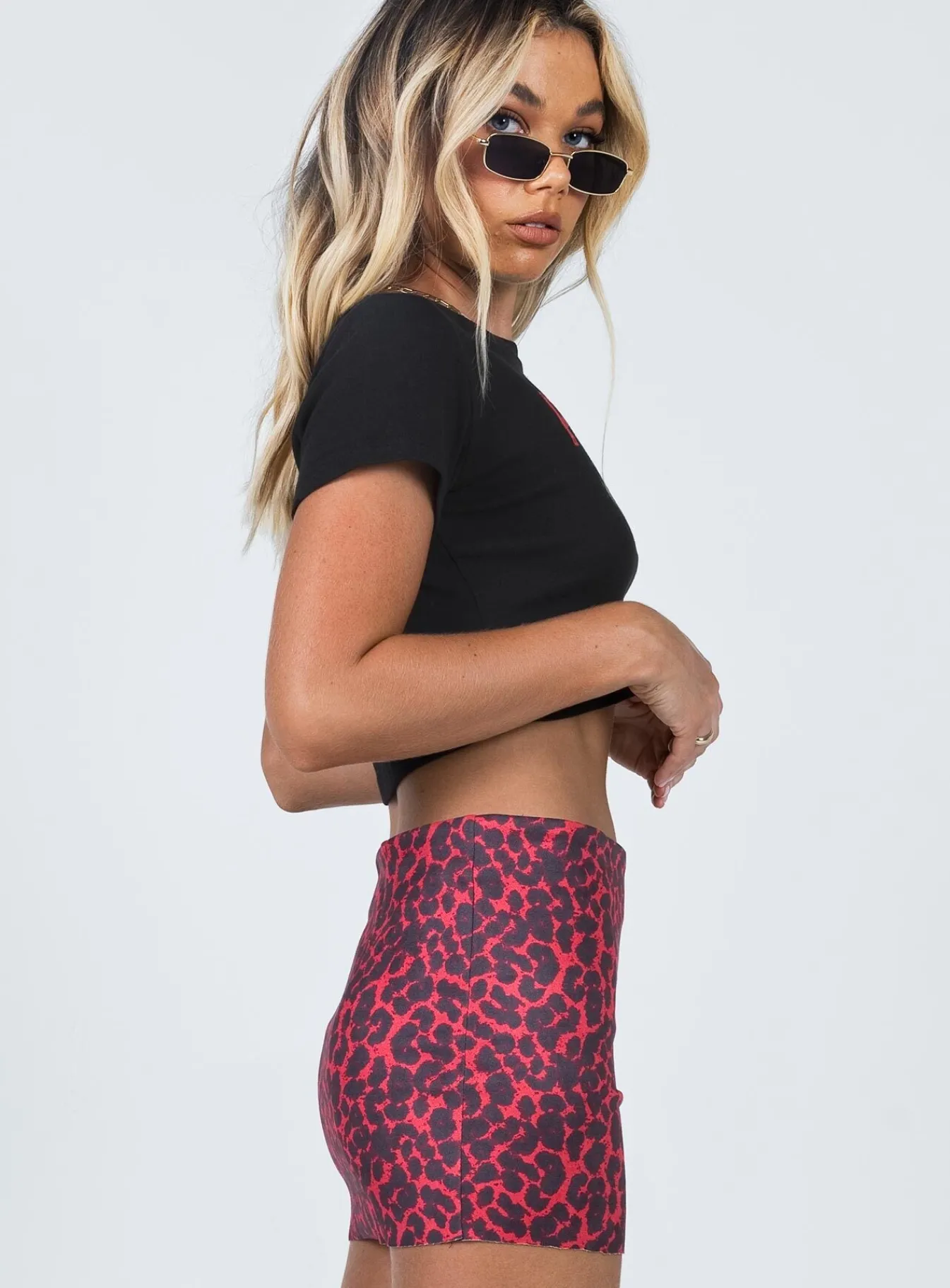 Princess Polly Cairen Mini Skirt Red Outlet