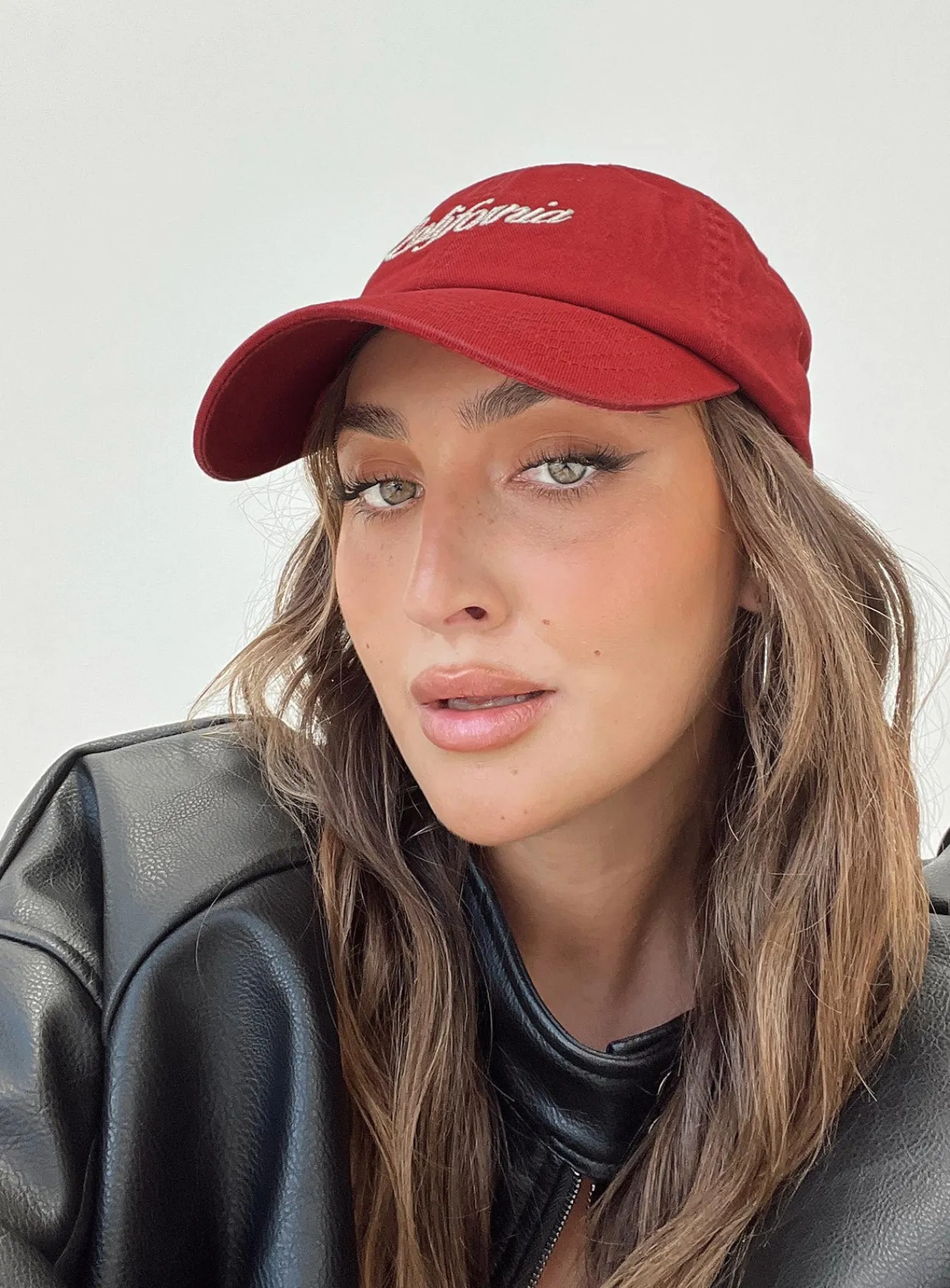 Princess Polly Cal Cap Red Shop