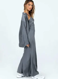 Princess Polly Callie Maxi Set Grey Online