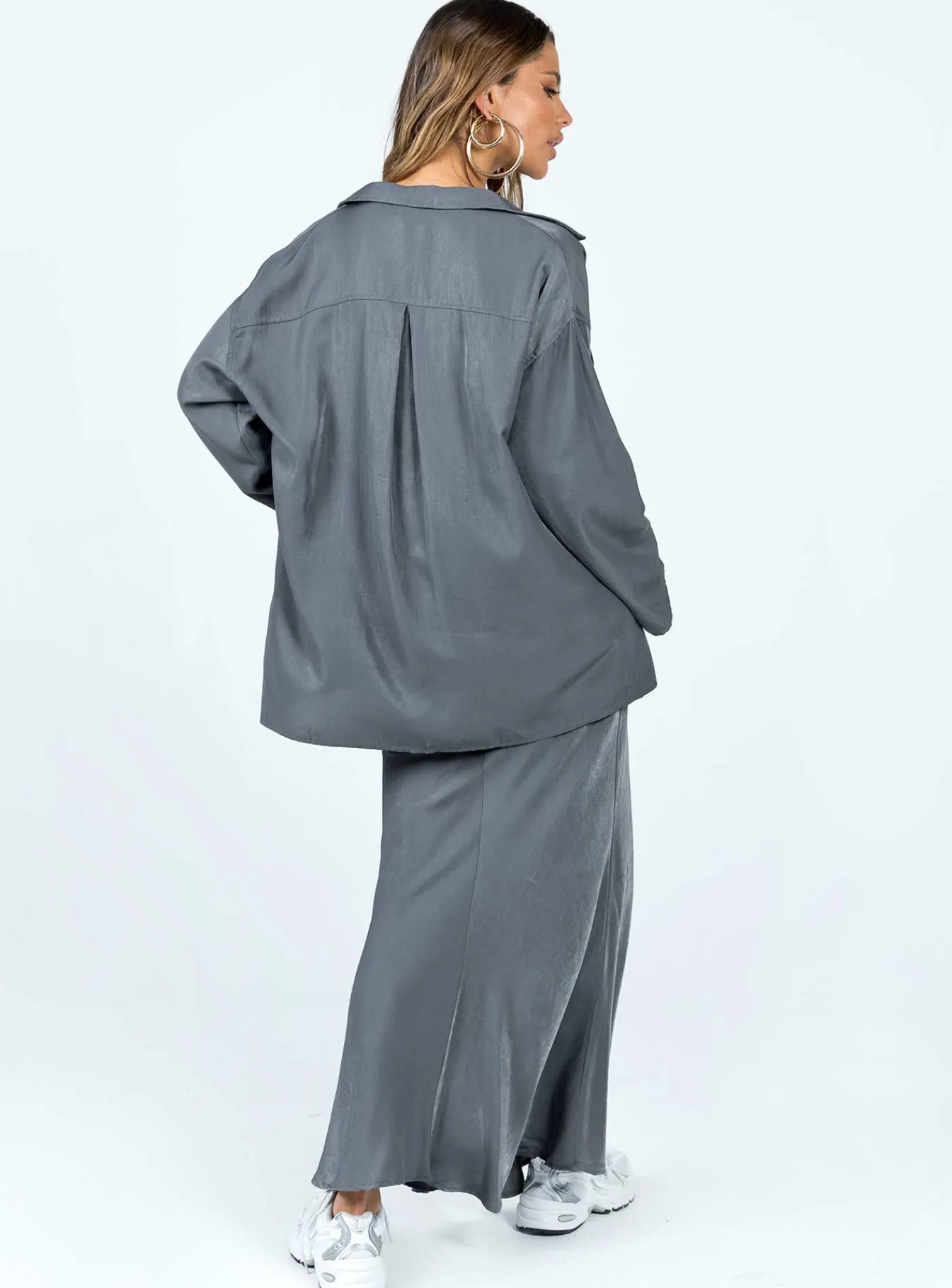Princess Polly Callie Maxi Set Grey Online