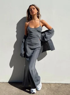 Princess Polly Callie Maxi Set Grey Online