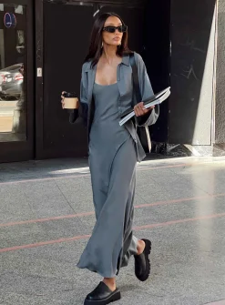 Princess Polly Callie Maxi Set Grey Online