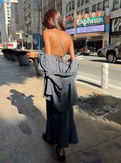 Princess Polly Callie Maxi Set Grey Online