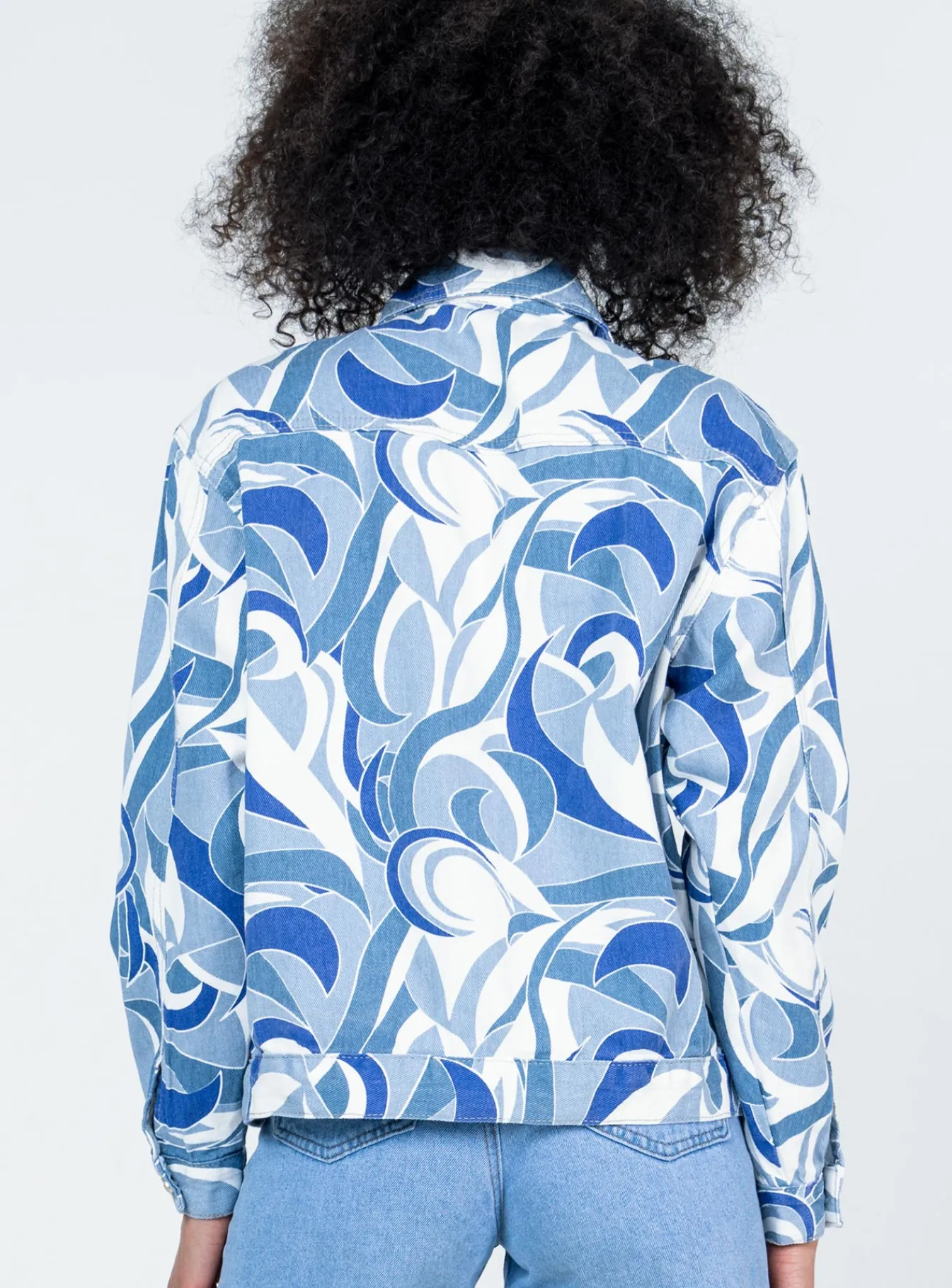 Princess Polly Callumjacket White Denim Clearance