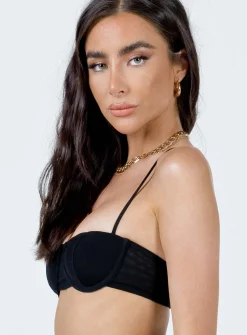 Princess Polly Camilla Bralette Black Online