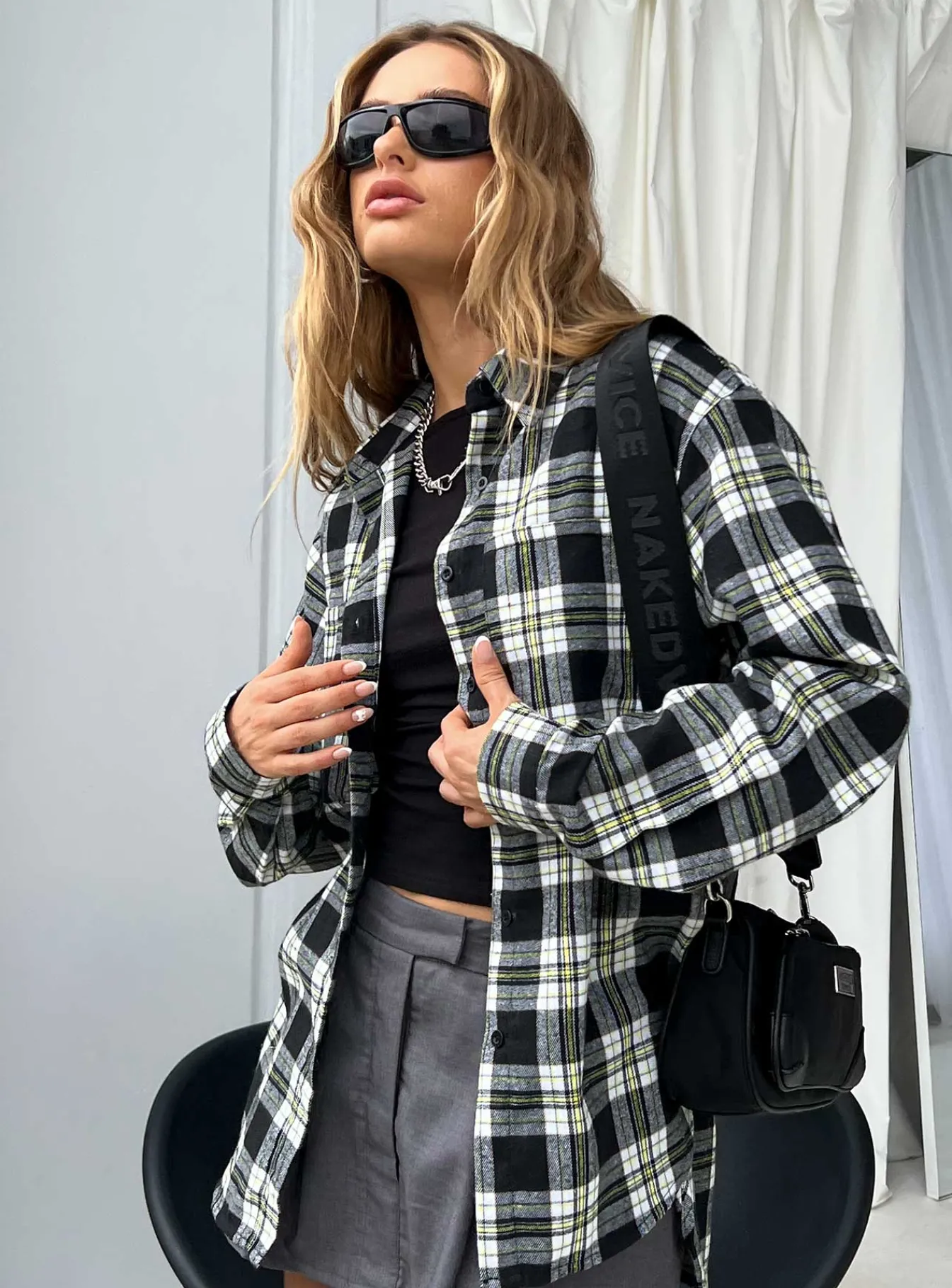 Princess Polly Camlan Check Shirt Multi Outlet