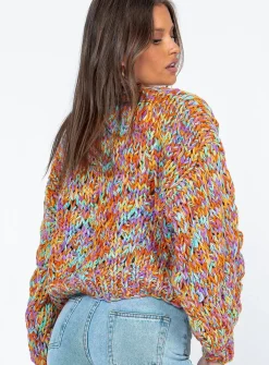 Princess Polly Candy Cardigan Multi Clearance