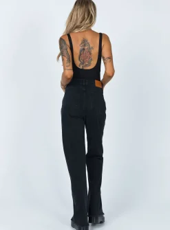 Princess Polly Carey Denim Jeans  Black Best