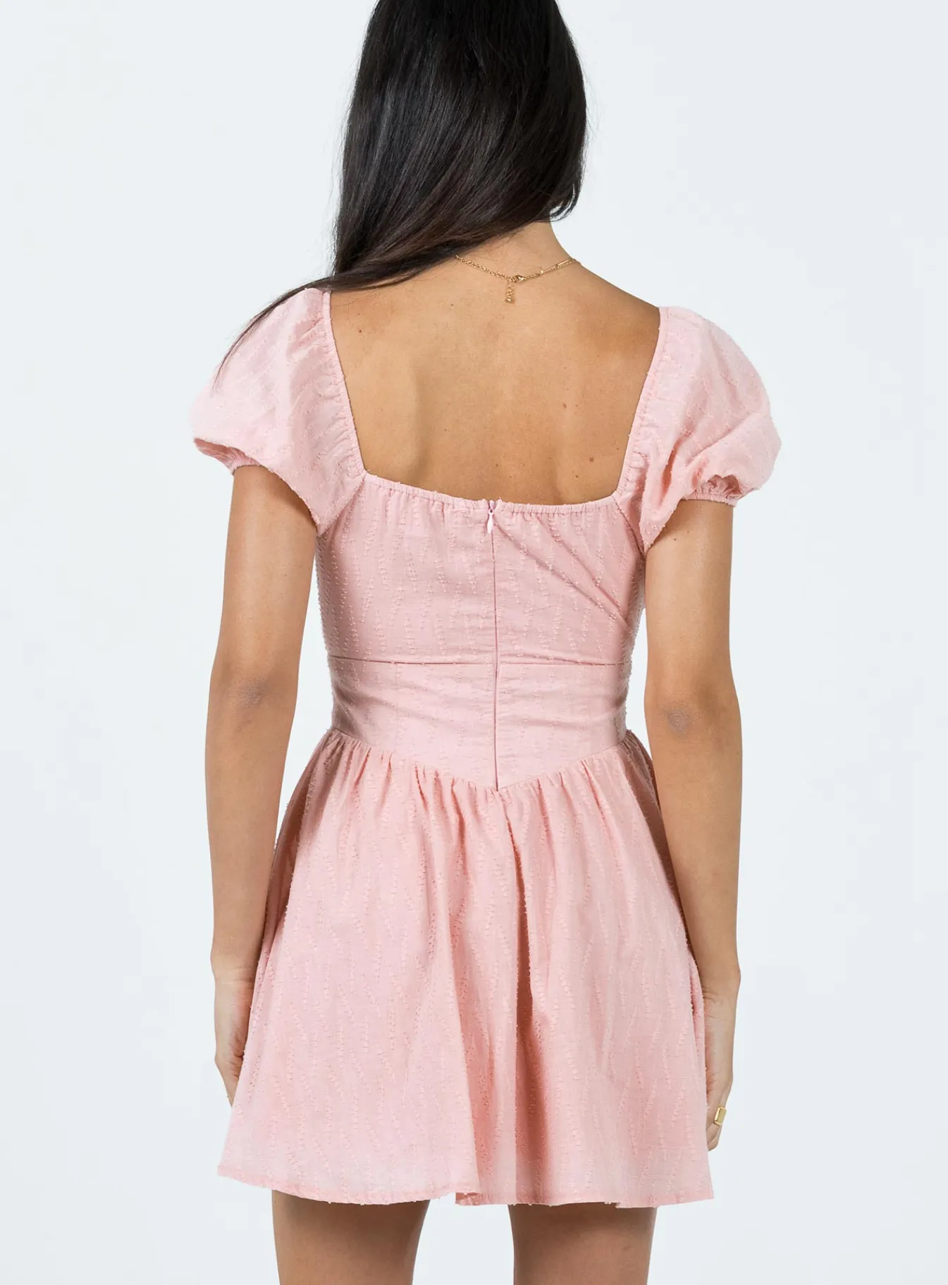 Princess Polly Caria Mini Dress Dusty Pink Flash Sale