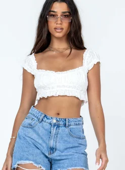 Princess Polly Carlita Top  White Online