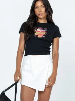 Princess Polly Carter Short  Off White Discount