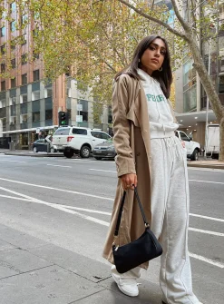 Princess Polly Cassie Trench Coat   Beige Sale